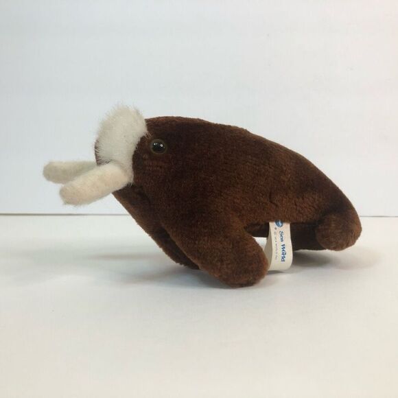 sea world 6 inch brown walrus plush realistic stuffed animal tusks - Picture 1 of 6